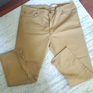 Wrangler Straight Fit Khaki Pants